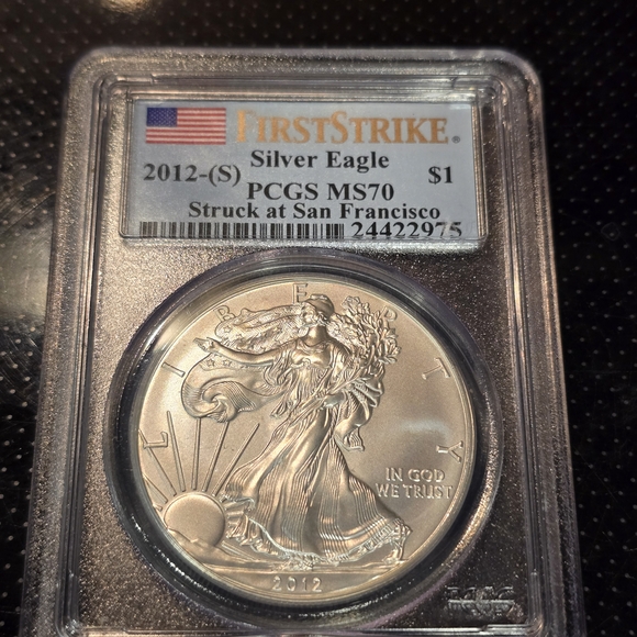 Other - 2012-S Silver Eagle $1 PCGS MS70 First Strike San Francisco